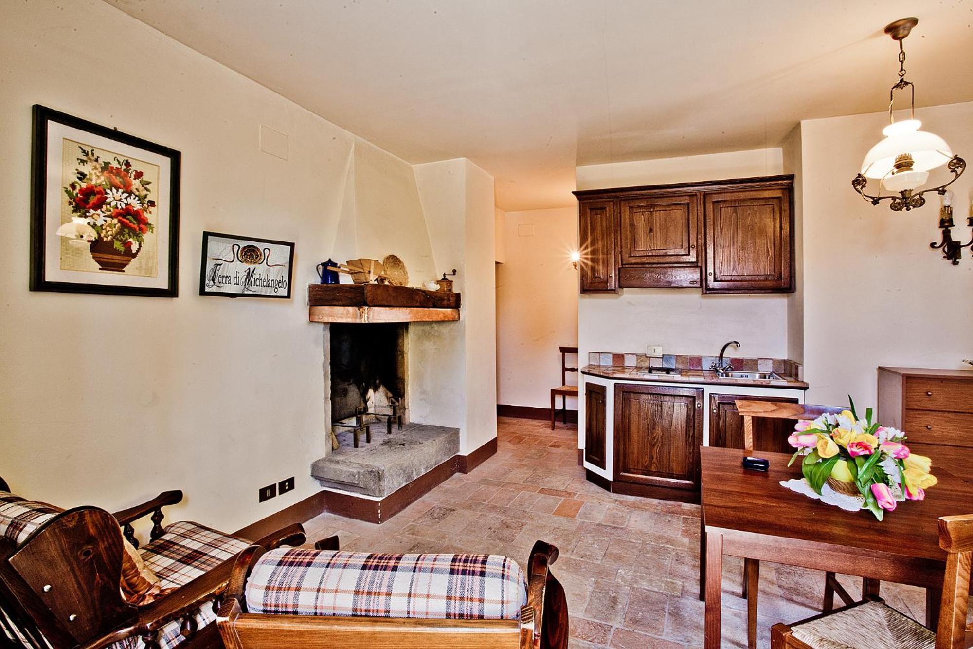 Agriturismo Terra Di Michelangelo Caprese Michelangelo Екстер'єр фото